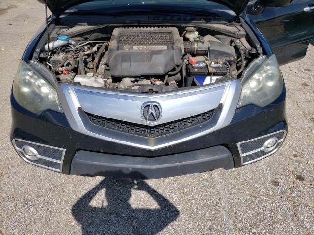 5J8TB1H5XCA004280 - 2012 ACURA RDX TECHNOLOGY BLACK photo 12