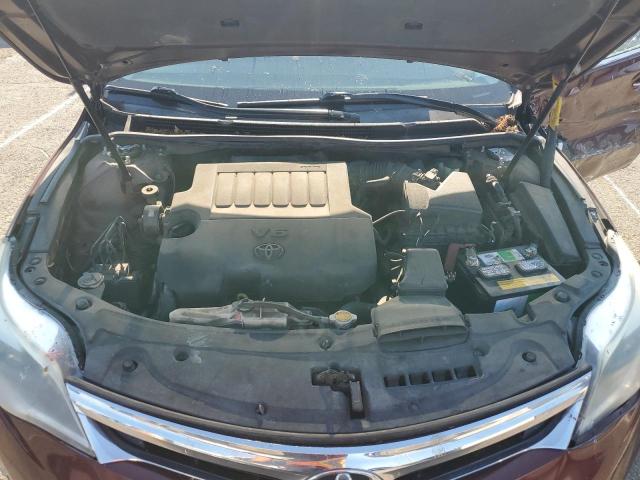 4T1BK1EB3DU009160 - 2013 TOYOTA AVALON BASE 栗色 照片 11