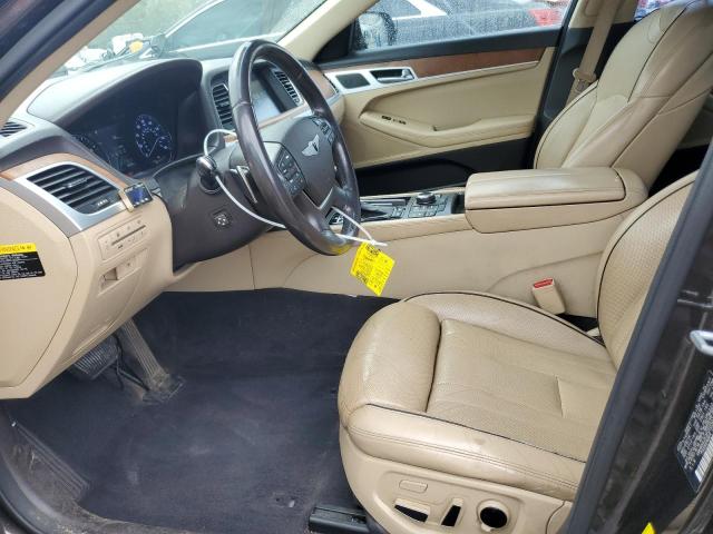 KMHGN4JE3FU025019 - 2015 HYUNDAI GENESIS 3.8L BROWN photo 7