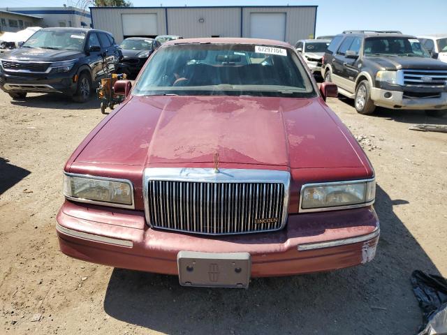 1LNLM81W9VY611488 - 1997 LINCOLN TOWN CAR EXECUTIVE BURGUNDY photo 5