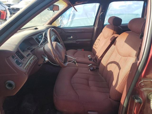 1LNLM81W9VY611488 - 1997 LINCOLN TOWN CAR EXECUTIVE BURGUNDY photo 7