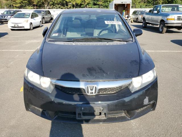 2HGFA1F86AH531485 - 2010 HONDA CIVIC EX BLACK photo 5