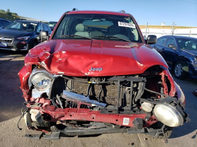 1J4GL58K97W716695 - 2007 JEEP LIBERTY LIMITED RED photo 5