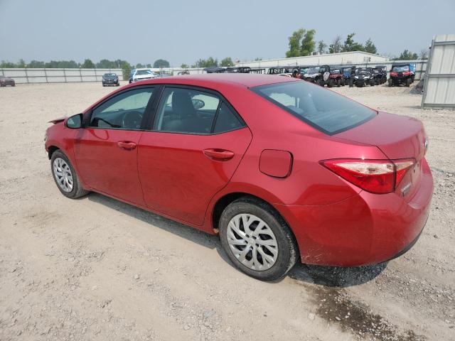 2T1BURHE9JC122932 - 2018 TOYOTA COROLLA L 红色 照片 2