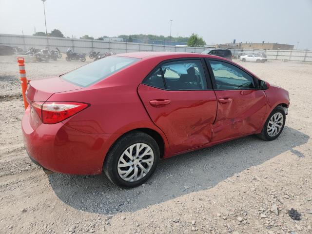 2T1BURHE9JC122932 - 2018 TOYOTA COROLLA L 红色 照片 3