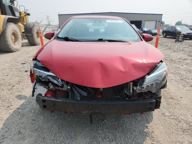 2T1BURHE9JC122932 - 2018 TOYOTA COROLLA L 红色 照片 5