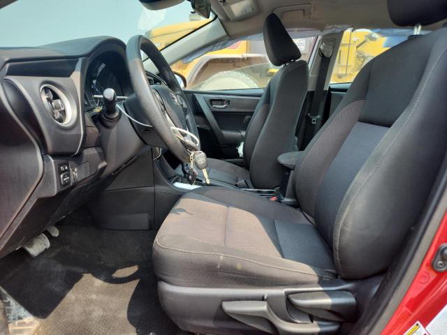 2T1BURHE9JC122932 - 2018 TOYOTA COROLLA L 红色 照片 7