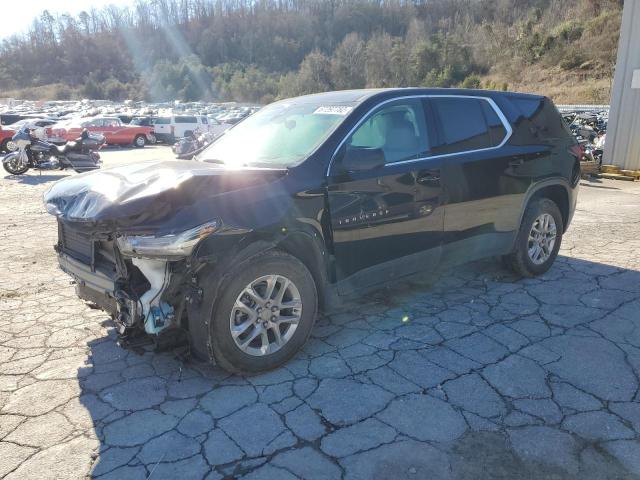 1GNERFKW0NJ113911 - 2022 CHEVROLET TRAVERSE LS BLACK photo 1