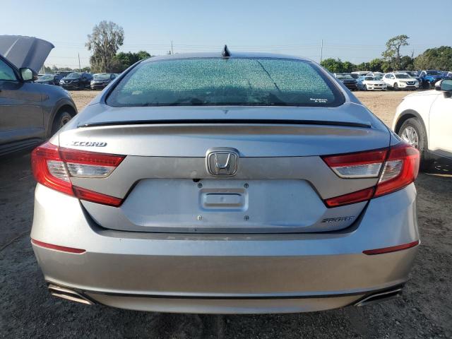 1HGCV1F39NA003682 - 2022 HONDA ACCORD SPORT SILVER photo 6