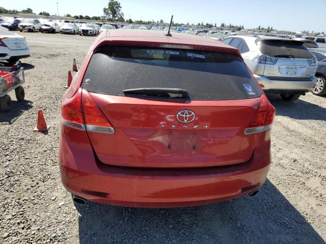 4T3ZK3BB5AU029377 - 2010 TOYOTA VENZA RED photo 6