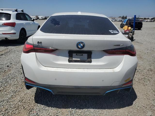 WBY73AW04NFN12057 - 2022 BMW I4 EDRIVE 40 WHITE photo 6