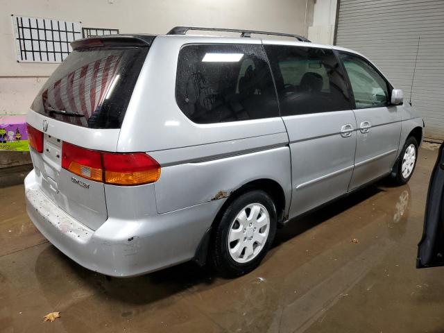 2HKRL180X2H557075 - 2002 HONDA ODYSSEY EXL SILVER photo 3