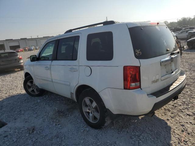 5FNYF3H4XAB012816 - 2010 HONDA PILOT EX WHITE photo 2