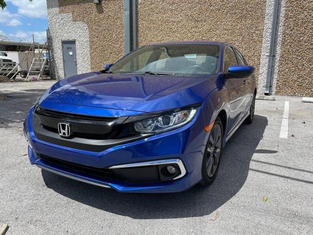 2HGFC2F81MH546559 - 2021 HONDA CIVIC SPORT 蓝色 照片 1