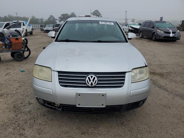 WVWAD63B55E079331 - 2005 VOLKSWAGEN PASSAT GLS SILVER photo 5