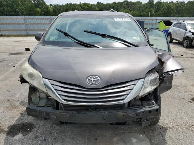 5TDYK3DC5FS566146 - 2015 TOYOTA SIENNA XLE GRAY photo 5