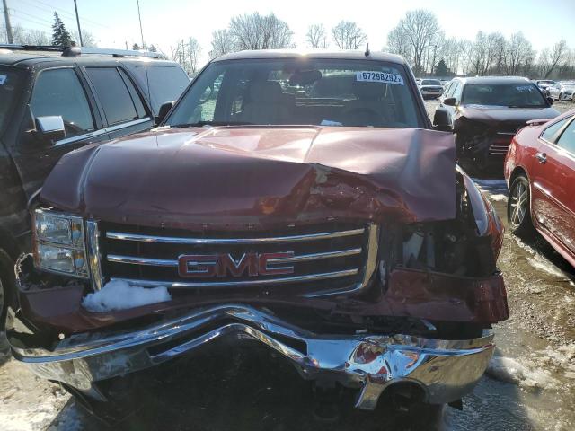 3GTP2VE78DG366706 - 2013 GMC SIERRA K1500 SLE RED photo 5