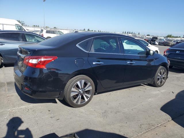 3N1AB7AP6KY394490 - 2019 NISSAN SENTRA S შავი ფოტო 3