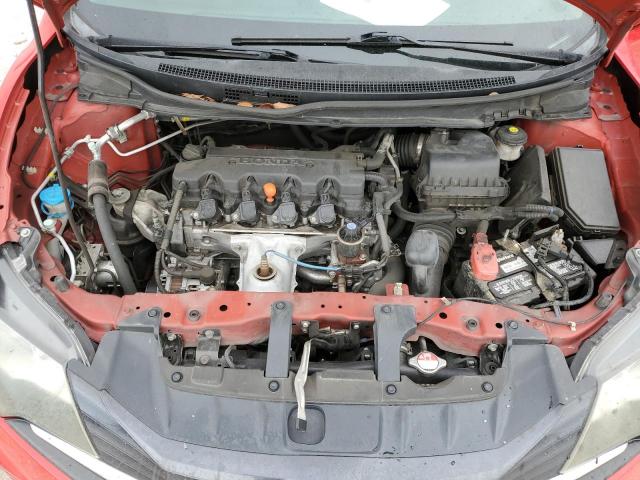 2HGFG3B5XFH520535 - 2015 HONDA CIVIC LX RED photo 11