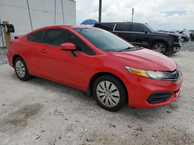 2HGFG3B5XFH520535 - 2015 HONDA CIVIC LX RED photo 4