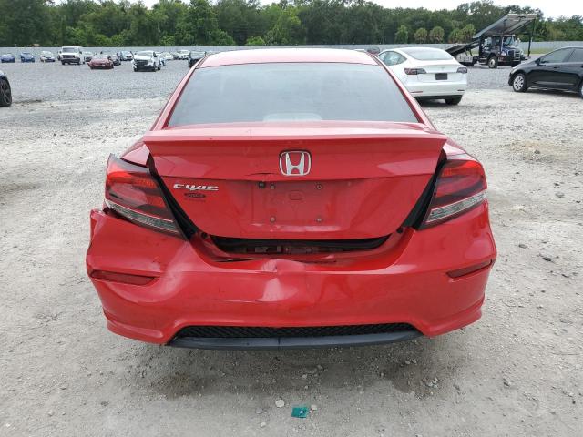 2HGFG3B5XFH520535 - 2015 HONDA CIVIC LX RED photo 6