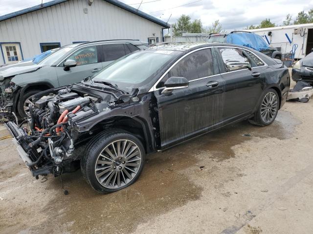 3LN6L2LU2ER815668 - 2014 LINCOLN MKZ HYBRID BLACK photo 1