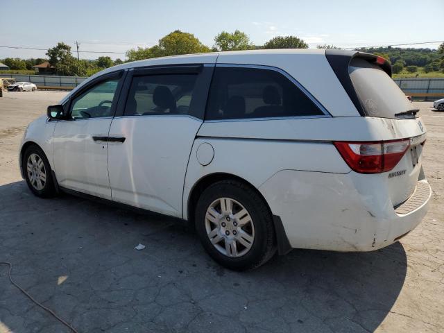 5FNRL5H27CB014193 - 2012 HONDA ODYSSEY LX WHITE photo 2