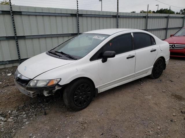 2HGFA1F34AH525852 - 2010 HONDA CIVIC VP WHITE photo 1