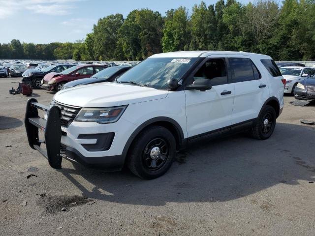 1FM5K8AR5GGA47355 - 2016 FORD EXPLORER POLICE INTERCEPTOR WHITE photo 1