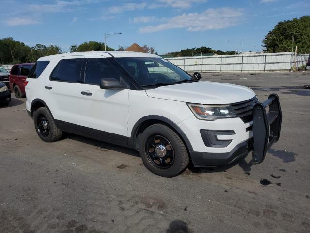 1FM5K8AR5GGA47355 - 2016 FORD EXPLORER POLICE INTERCEPTOR WHITE photo 4