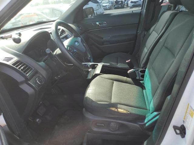 1FM5K8AR5GGA47355 - 2016 FORD EXPLORER POLICE INTERCEPTOR WHITE photo 7