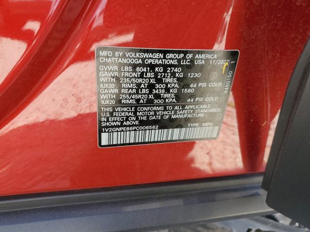 1V2GNPE86PC006562 - 2023 VOLKSWAGEN ID.4 PRO S Kırmızı fotoğraf 13