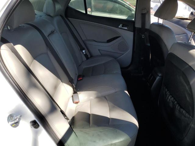 5XXGN4A74FG444377 - 2015 KIA OPTIMA EX WHITE photo 10