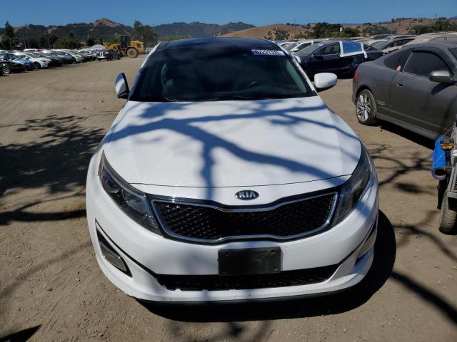 5XXGN4A74FG444377 - 2015 KIA OPTIMA EX WHITE photo 5