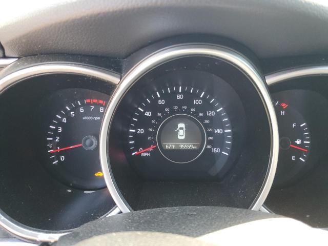 5XXGN4A74FG444377 - 2015 KIA OPTIMA EX WHITE photo 9