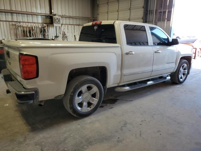 3GCPCSEC4EG344020 - 2014 CHEVROLET SILVERADO C1500 LTZ WHITE photo 3