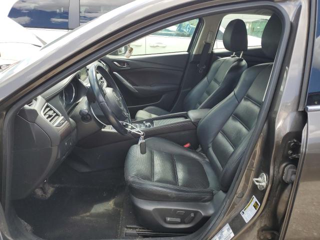 JM1GL1V5XH1152616 - 2017 MAZDA 6 TOURING ნაცრისფერი ფოტო 7