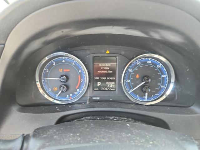 2T1BURHEXJC120008 - 2018 TOYOTA COROLLA L GRAY photo 9