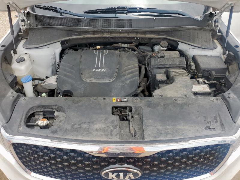 5XYPH4A54JG396163 - 2018 KIA SORENTO EX WHITE photo 12
