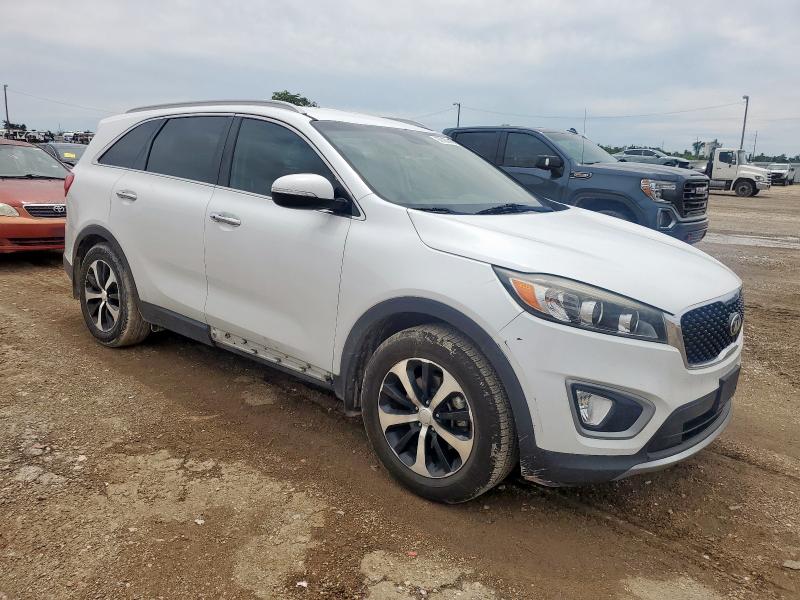 5XYPH4A54JG396163 - 2018 KIA SORENTO EX WHITE photo 4