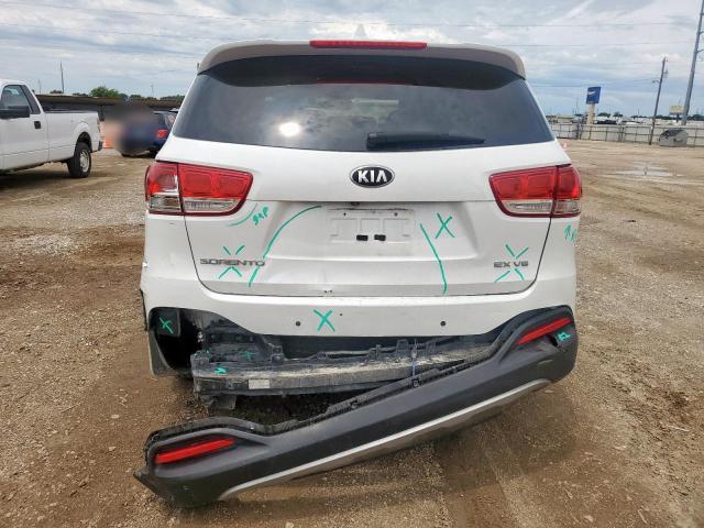 5XYPH4A54JG396163 - 2018 KIA SORENTO EX WHITE photo 6