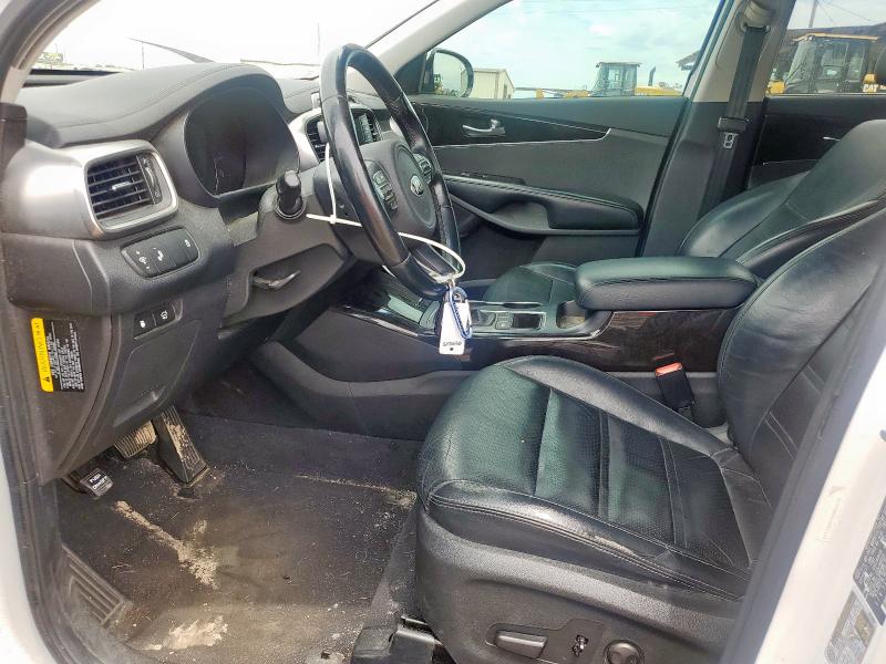 5XYPH4A54JG396163 - 2018 KIA SORENTO EX WHITE photo 7