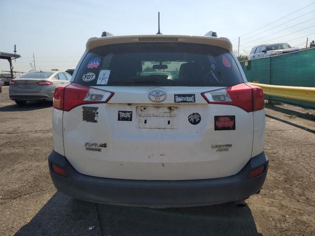 2T3DFREV7DW117522 - 2013 TOYOTA RAV4 LIMITED WHITE photo 6