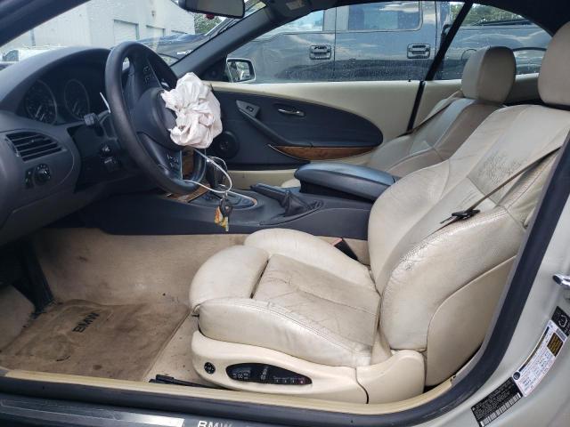 WBAEK73415B323537 - 2005 BMW 645 CI AUTOMATIC GOLD photo 7