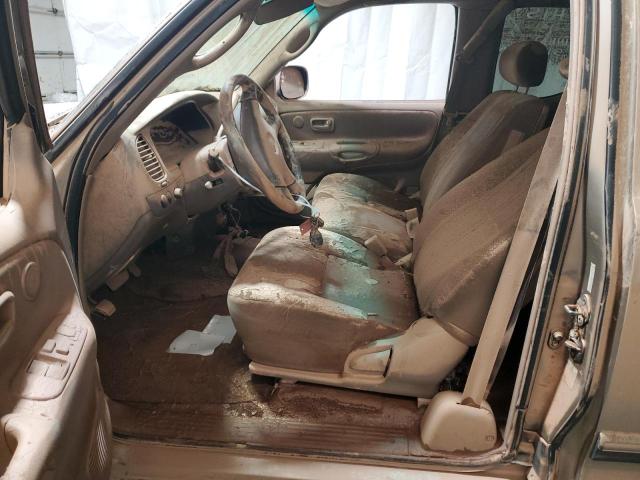 5TBBT44132S307262 - 2002 TOYOTA TUNDRA ACCESS CAB თაფლისფერი ფოტო 7