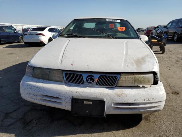 1MELM62W1SH631431 - 1995 MERCURY COUGAR XR7 WHITE photo 5