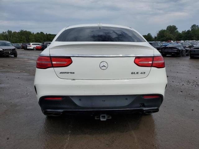 4JGED6EBXKA139584 - 2019 MERCEDES-BENZ GLE COUPE 43 AMG WHITE photo 6