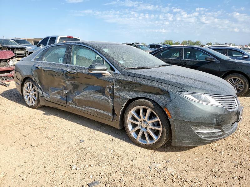 3LN6L2LU5FR623419 - 2015 LINCOLN MKZ HYBRID CHARCOAL photo 4