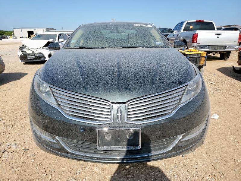 3LN6L2LU5FR623419 - 2015 LINCOLN MKZ HYBRID CHARCOAL photo 5