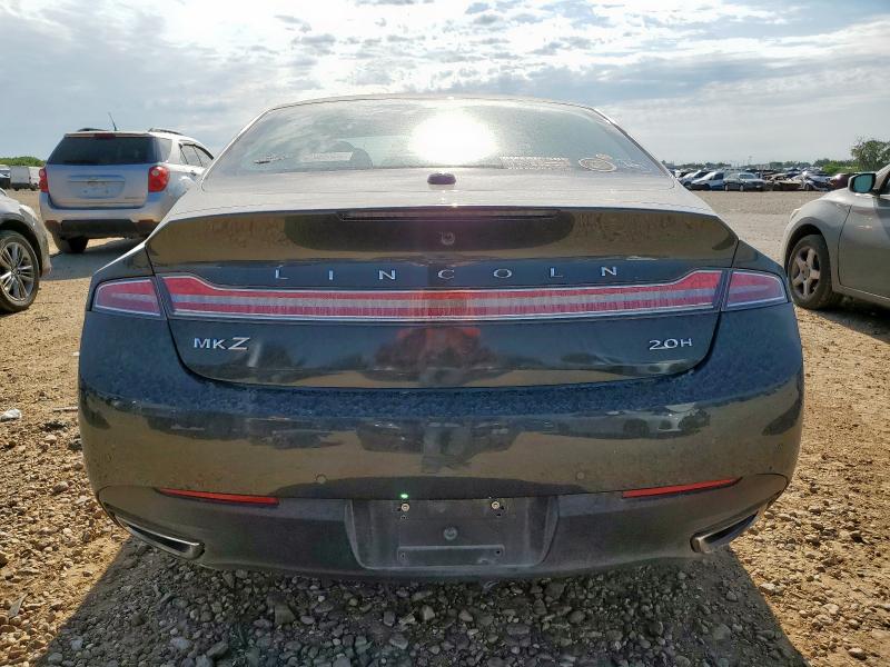 3LN6L2LU5FR623419 - 2015 LINCOLN MKZ HYBRID CHARCOAL photo 6